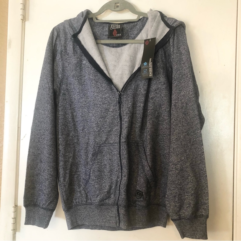 Swiss Cross Teen Boy Hoodie - (NWT) Size XL/TB